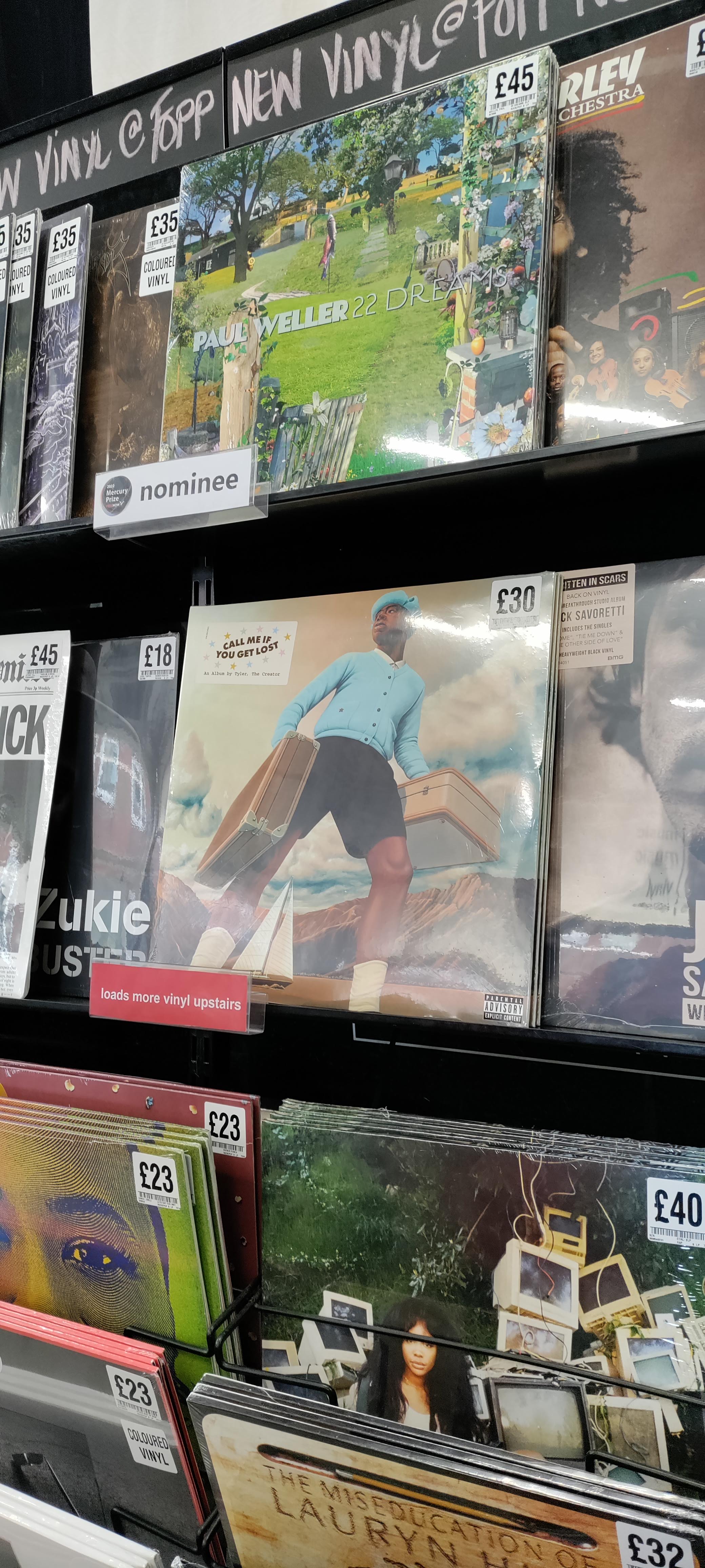 Vinyl shop