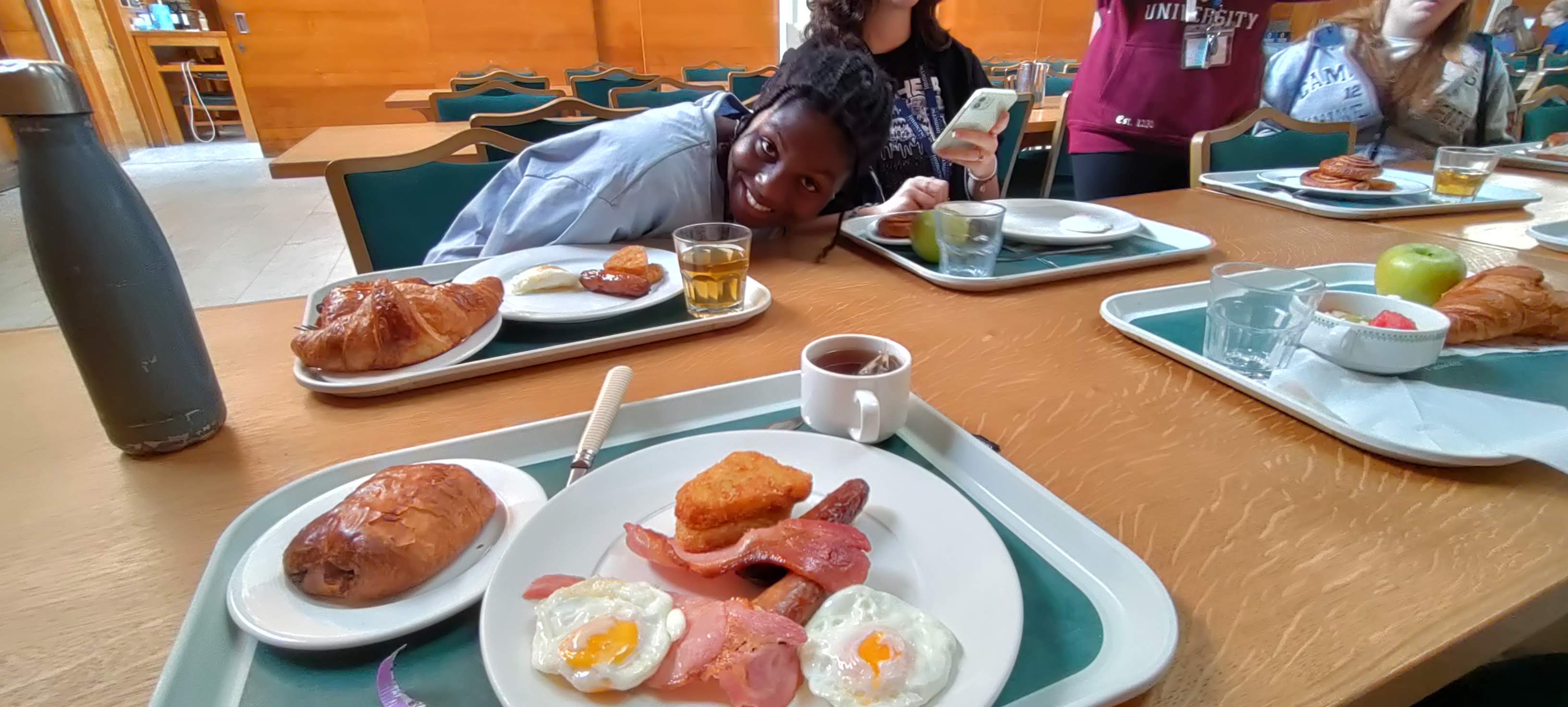 Breakfast at Cambridge
